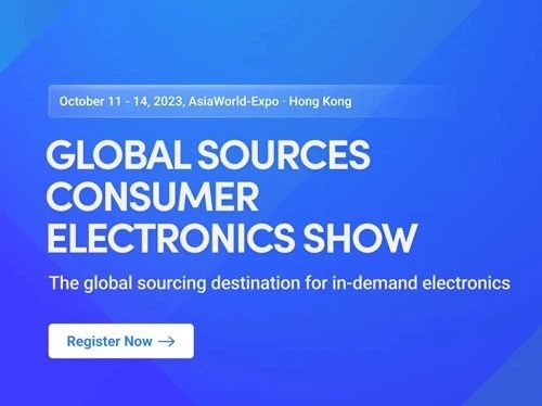 2023 معرض GlobalSources للإلكترونيات الاستهلاكية في هونج كونج